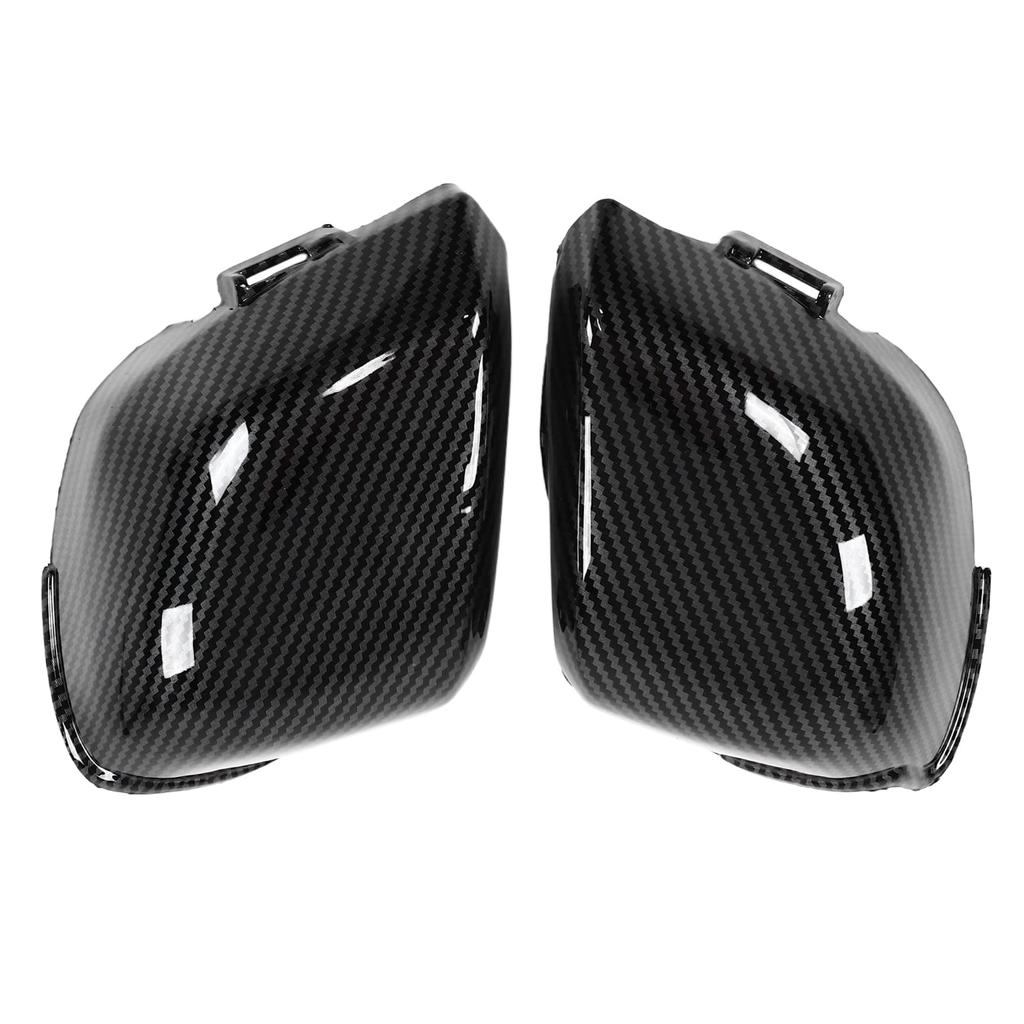 2 Pcs Carbon Fiber Style ABS Carburetor Side Cover Replacement for CB 400 CB400 VTEC 1999‑2007