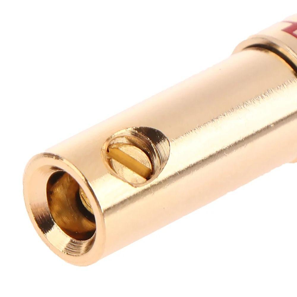 2 шт. Музыкальный акустический кабель Cross Banana Speaker Plug Black Red Audio Banana Connectors