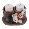 Chef Figurine Decoration Simple Cute Pepper Bottle Decorations for Kitchen Restaurant Desktop