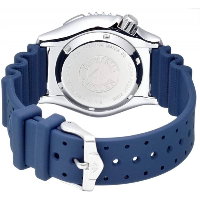 CITIZEN PROMASTER Automatic 200m Water Urethane Band NY0040-17L Diver's Watch, Resistant, Men's Watch, Blue/Navy,