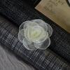 Корейский стиль, 15 штук, цветы из марли "Снег", для DIY одежды, заколок для волос, ювелирных аксессуаров
