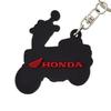 Honda MOTOCOMPO FREE 0SYEP-39B-JF ПВХ резиновый брелок черный