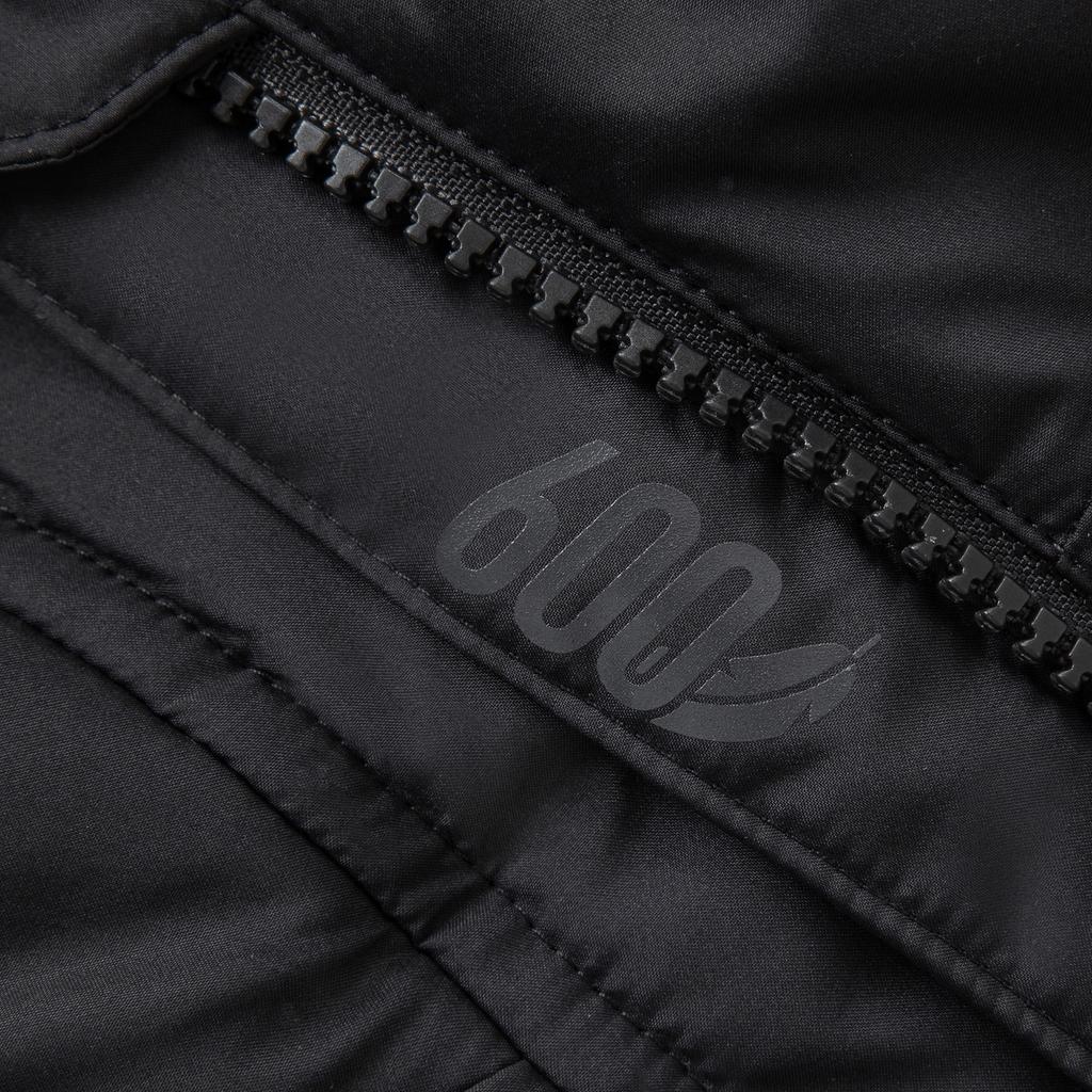 Adidas Длинная пуховая куртка, водонепроницаемая, теплая, спортивная, повседневная, с капюшоном, с длинным рукавом, женская куртка, черная JV6197