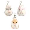 Duoling Cute Plush Hamster Keychain and Pendant