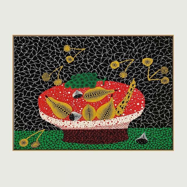 Яёи Кусама Фиолетовая тыква Холст Искусство Печать Картина маслом на холсте Настенная живопись Домашний офис Спальня Украшение Настенные картины Без рамки