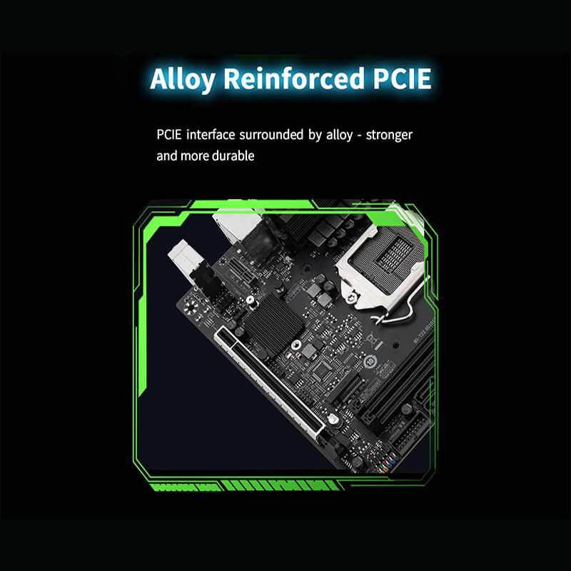 MAXSUN Полностью новая материнская плата Challenger H510ITX Intel 10 11 LGA1200 DDR4 со слотами памяти Rams M.2 SATA3.0 материнская плата для настольных компьютеров