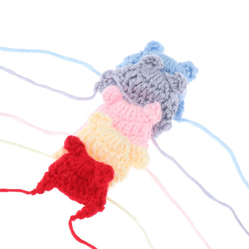 1/12 кукольный домик миниатюра милая вязаная шапочка шапка микро сцены аксессуары кукольные украшения