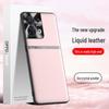 Чехол Liquid Leather с защитой от падений и загрязнений для OPPO Reno 8
