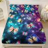 Animal Personality Pattern Sheet Three-Piece Digital Printed Sheet Bedding Set Adult Children