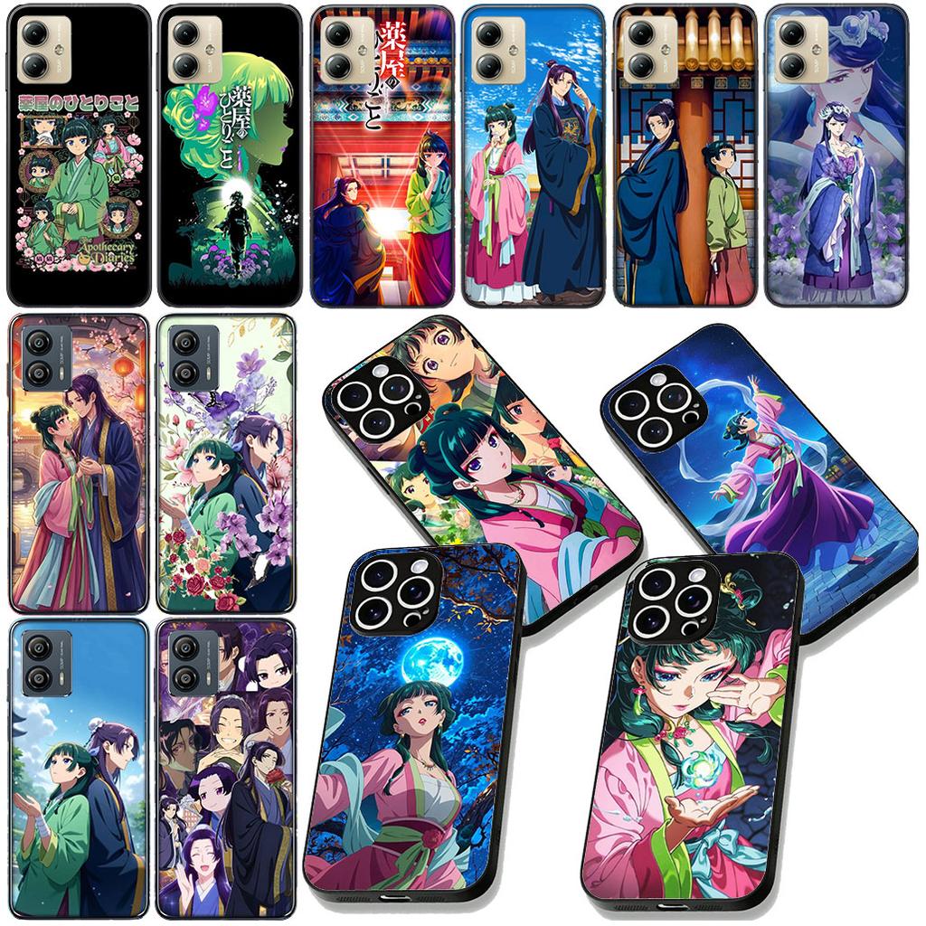 Jinshi Дневники Аптекаря Маомао Чехол для Motorola Moto Edge 70 60 Fusion NEO Pro G Stylus G56 G96 G52 G04 G05 G64 G71 Case