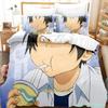 Комплект постельного белья Bakuman Single Twin Full Queen King Size Bed Set Adult Kids Bedroom Duvetcover Sets 3D Print Anime Bed Sheet Set
