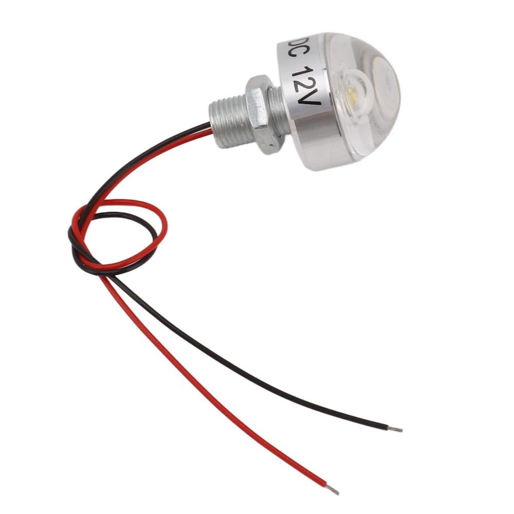 5 Pack 1W LED Deck Lamp DC 12V Mini Embedded Spotlight Low Voltage Landscape Well Lights  Walkway