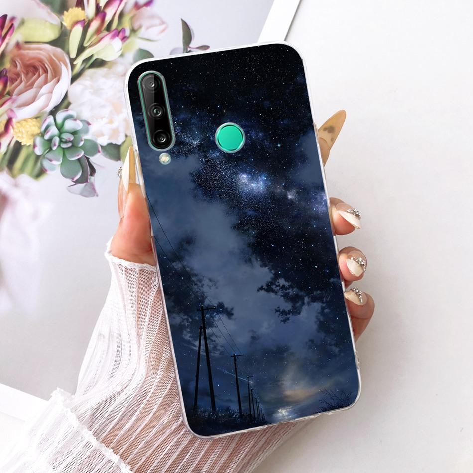 For Huawei Y7p Cool Dragon Tiger Pattern Phone Case For Huawei Y7P 2020 ART-L28 ART-L29 Soft Silicone TPU Cases