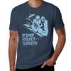 Funny Science Pun Its Not Rocket Surgery Space Tee Shirts Gift Tshirt Basic All Season Solid Tshirt