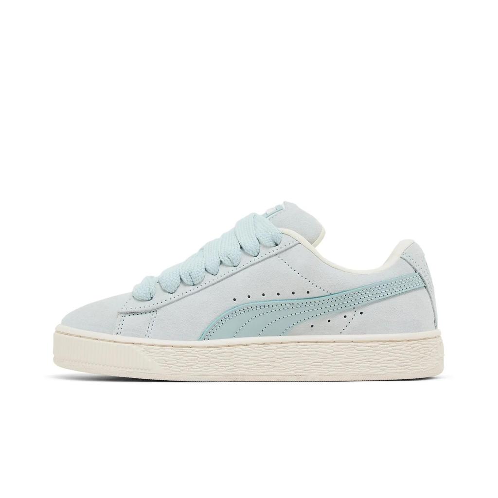 Puma Womens Suede XL 'Dewdrop' (women's sizes) Dewdrop / Warm White Skate Shoes 397648 10