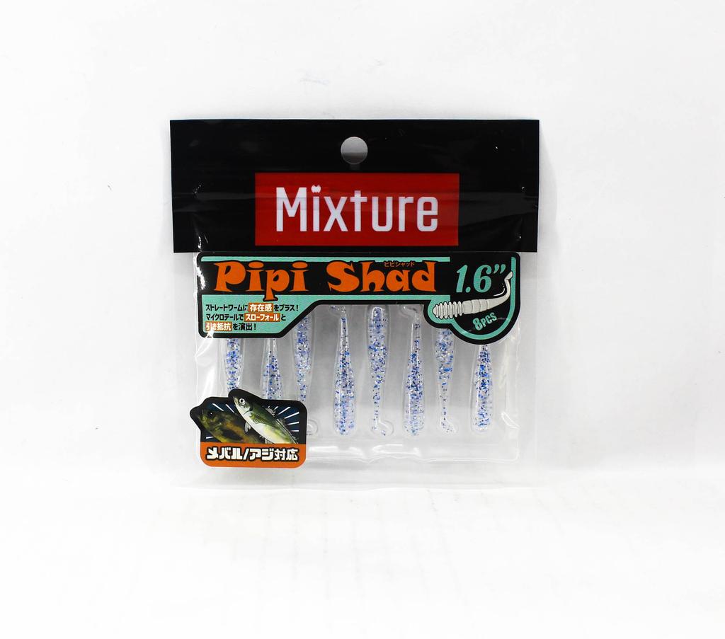 Jackson Soft Lure Mixture Pipi Shad 1.6 Inches KIW (5363)