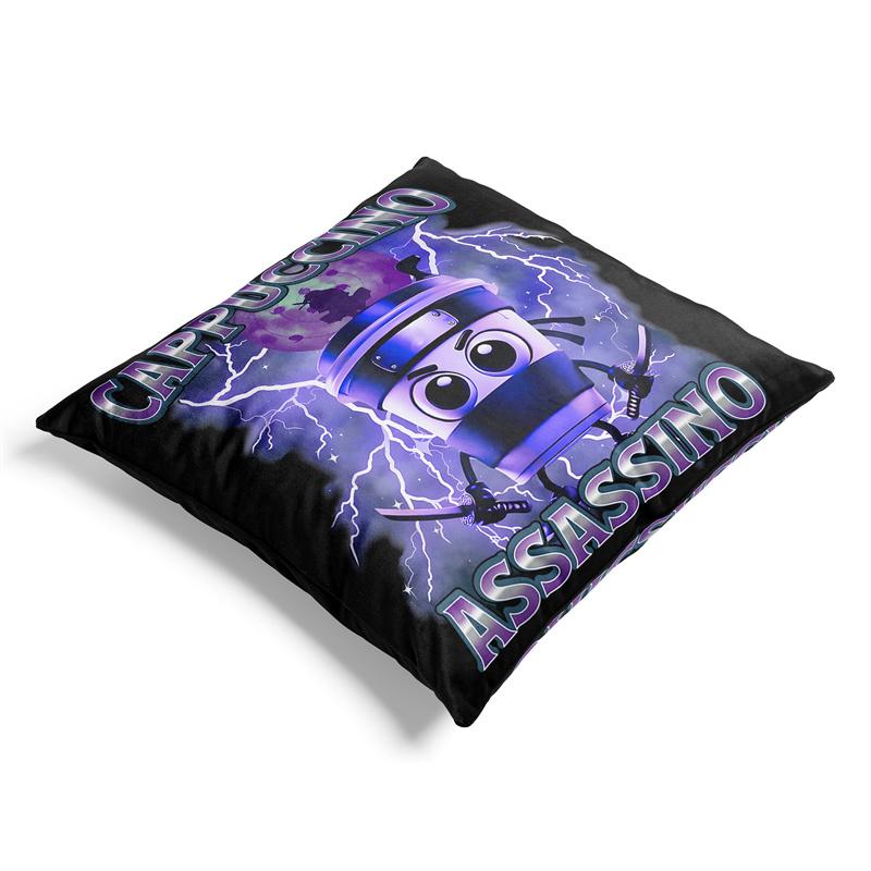 Aertemisi 18'' X 18'' Cappuccino Assassino Square Throw Pillow Cushion Covers Cases Pillowcases For Sofa 45Cm X 45Cm