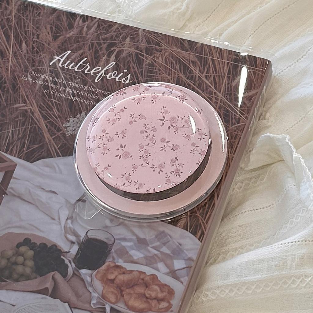 Маленький цветочный в стиле инс для магнитного держателя MagSafe, адсорбционный выдвижной держатель-подушка безопасности, нежный и красивый цвет