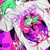 Футболка с Морриган Энсленд, Футболка Darkstalkers, Подарок Девушка Аниме Ваифу, Унисекс