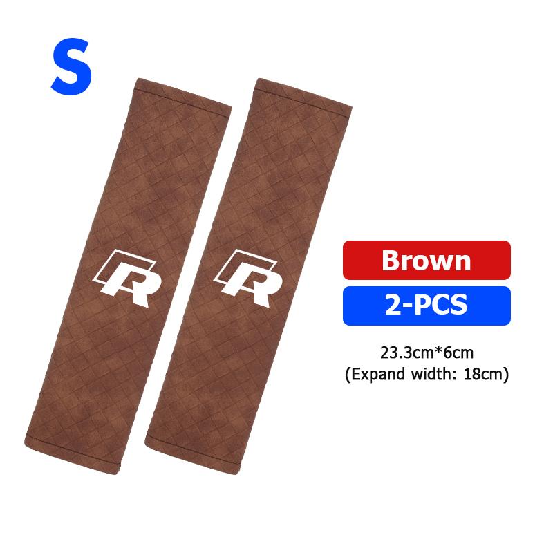For Volkswagen VW Car Seat Belt Shoulder Pad Extended Safety Belt Protection Cover Tiguan CC Jetta Polo Golf 4 5 6 Passat B5 B6 DCSX4