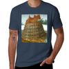 Hd The (Little) Tower Of Babel By Pieter Bruegel The Elder High Definition TShirt Cotton Tshirt 100 TShirt