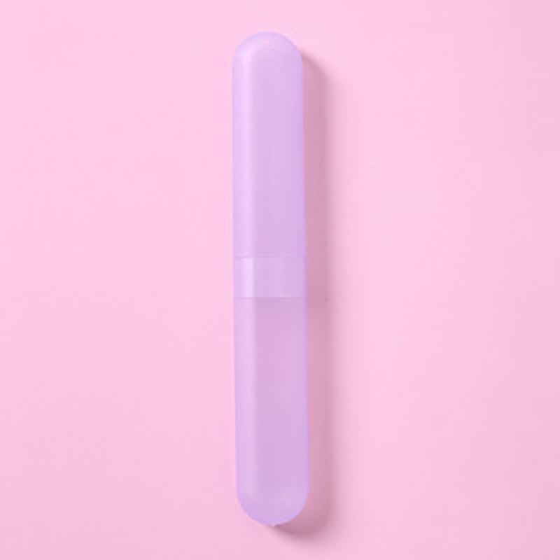 Многоцветный дорожный контейнер для хранения зубных щеток, держатель для зубной пасты в ванной, органайзер для хранения туалетных принадлежностей в дороге