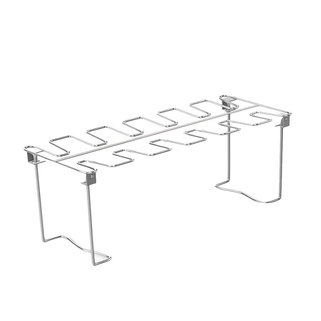 Держатель гриля для куриных ножек из нержавеющей стали, 12 отверстий для барбекю