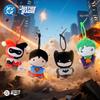 DC Comics Justice League Plush Keychain Superman Batman Joker Harley Quinn Bag Charm Cartoon Hero Plush Doll Holiday gifts