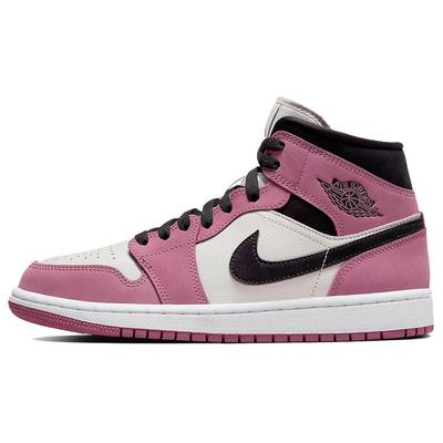 Air 1 Mid SE Berry Pink Женские кроссовки White Light-Mulberry Light-Bone DC7267-500