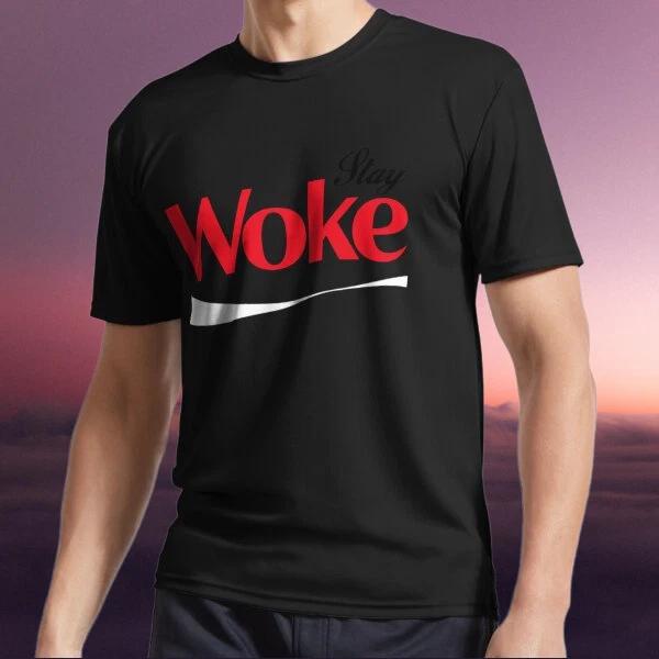 Мужские и женские футболки Stay Woke Soda