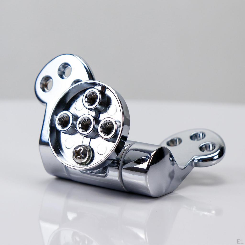 Детали петель для сиденья унитаза, металлические петли из цинкового сплава, простая установка креплений для крышки