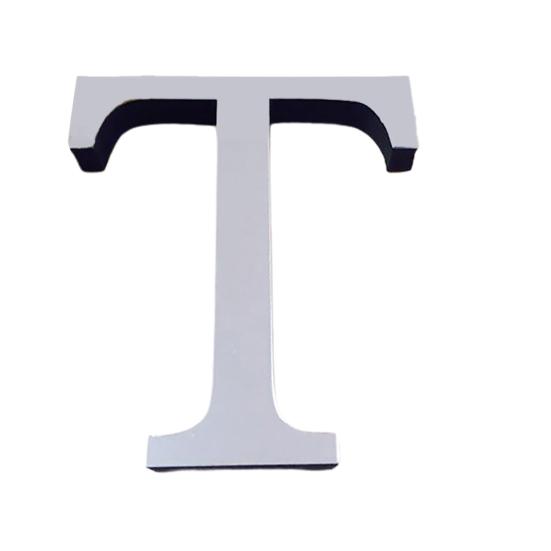 Popular Wedding English Love Letters Home Decor 3D Mirror Wall Stickers Alphabet