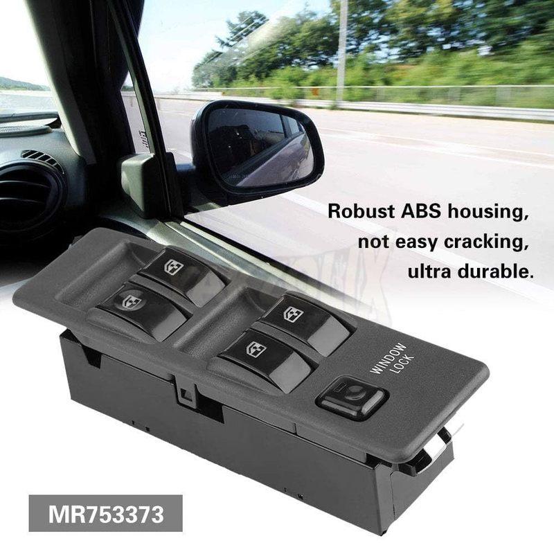 For Mitsubishi Montero Pajero 1990 - 2003 Left Hand Driver Power Master Passenger Window Control Switch Button MR753373 MR731813