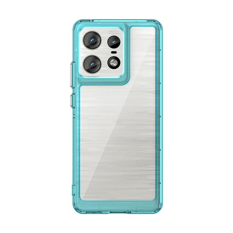 Для Motorola Edge 50 Pro Чехол Роскошный Прозрачный Силиконовый Чехол Moto Edge 50 Pro Чехол TPU Защитный Чехол для Телефона Moto Edge 50 Pro Чехол