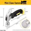 Compact Multifunctional Hammer: Claw, Woodworking, Nailing, Safety & Nail-Pulling Tool