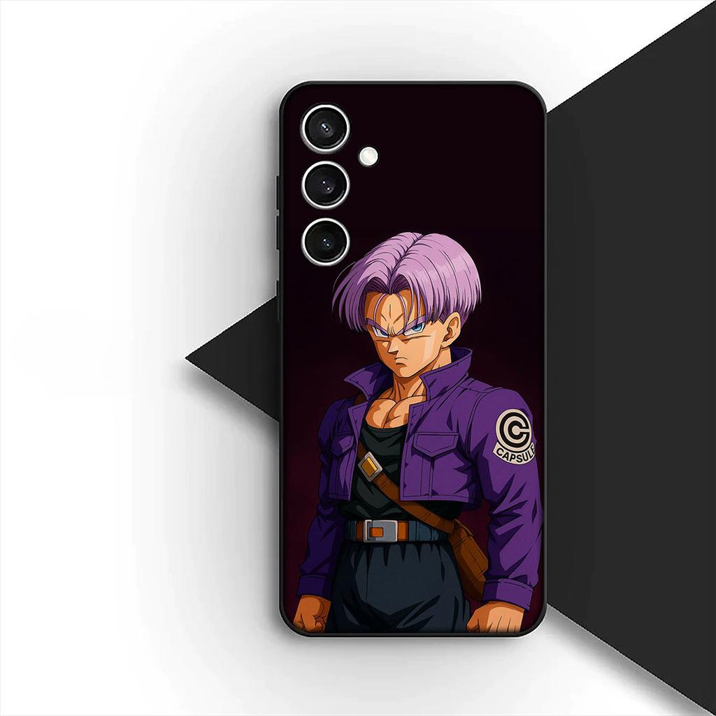 Cover for Samsung Galaxy S24 S25 S23 FE Ultra Plus S7 Edge S25+ S23+ A56 5G Casing Phone Case Torankusu Trunks Dragon Gokus Ball