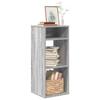 VidaXL Bookcase Sonoma Grey 34x31x80 Cm Engineered Wood, Storage Cabinet, Storage Shelf, Unit of 860279