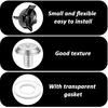 8Pcs Motorcycle Helmet Visor Screws with Rubber Washers, Corrosion Resistant Replacement Hardware Kit, for Dirt Bike & Helmet Visor Fixing, Essential