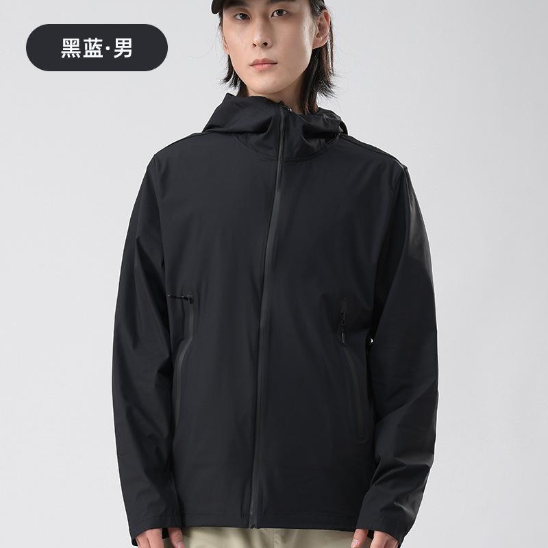 UPF100 + Niaojia laser microporous ice silk sunscreen men's clothing, UV protection, breathable and quick-drying skin