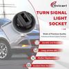 Turn Signal Lamp Socket Holder with Light Bulb Compatible with Ford Escape Replace OE 5T2Z-13411-A 2PCS