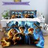 3pcs Hogwarts, Wizarding World Bedding Set. Soft and Comfortable with No Core Included (1x Duvet Cover + 2x Pillow Covers) yy251010165