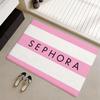 Fashion S-sephora Logo Floor Mat Soft Flannel Non-Slip Door Mat - Thickened Rug for Living Room Home Decor