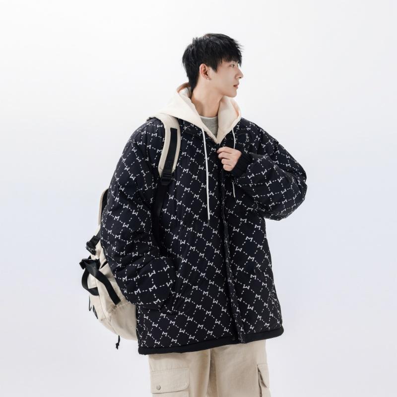 Новый тип хлопковой куртки, утолщенная, теплая и морозостойкая, зимняя хлопковая одежда, модная, стильная и универсальная, трендовое пальто