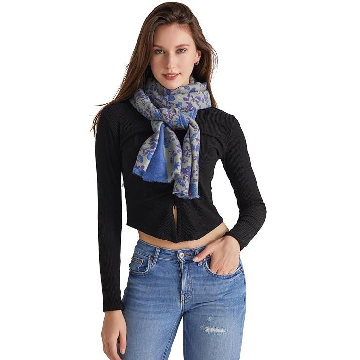 Scarf Pashmina Shawls Wraps Of Evening Dresses Travel Office Winter Wedding Cashmere Feel Large Scarves