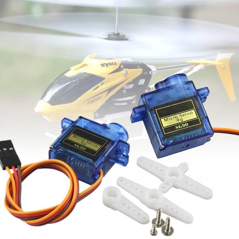Sg90 9g Servo Lightweight High Precision Rc Model Airplane Small Robot Motor