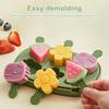 Silicone Popsicle Ice Molds 8-Cavity Cream Maker BPA-Free Easy-release Ice Lolly Molds Mini