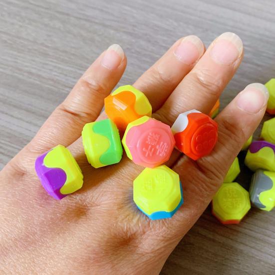 10Pcs Nostalgic Stone Catching Game with Storage Box Hand-Eye Coordination Jacks Stone Kids Adults Family Night Party Traditional Pebble Grabbing Toy