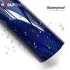Carbon Fiber Vinyl Wrap Film Glossy Blue Pvc Wrap Film Anti Scratch Interior Ornament Stability Parts for Auto Accessories