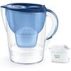 Carafe Filtrante - BRITA - Marella XL + 1 Maxtra Pro PP - Capacité 3,5 L - 150 L - Couleur Bleu