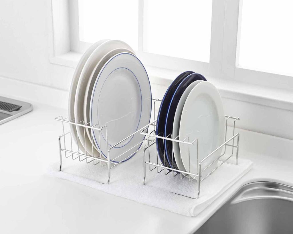 Yoshikawa Тарелка Тарелка Сделано в Тарелку для Средней Тарелки Кухонная Корзина Сушилка, Сушилка, Япония, Унифицировать, Сушилка, Тарелки, 1306225, Сушилка, Корзина, Кухня,